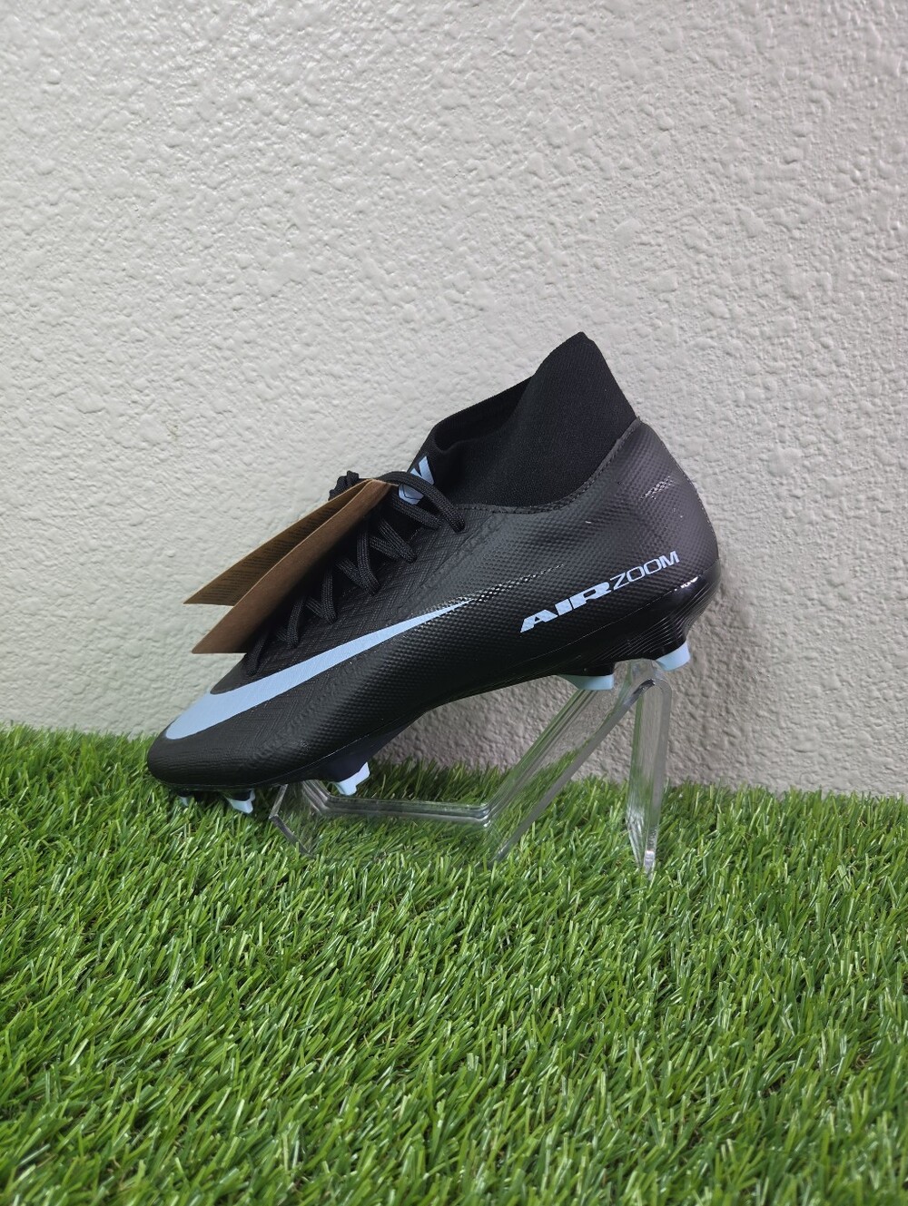 Nike ZM SUPERFLY 10 ACAD FG/MG FQ1456-001 Men Size 7.5